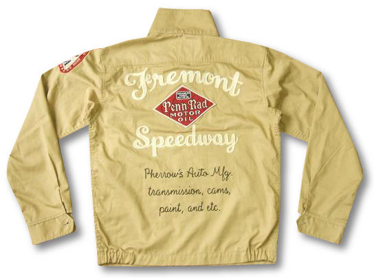 フェローズ 10S-SJ1 ''FREMONT SPEEDWAY''カスタムジップアップ
